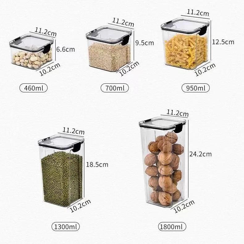 Pote de plástico Selador de alimentos - Storage Tank - Loja clicco