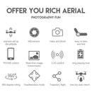 Novo E88 Pro Drone 4K – Fotos e Vídeos Cinematográficos na Palma da Sua Mão