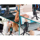 Microfone RGB com Braço Articulado - Loja clicco